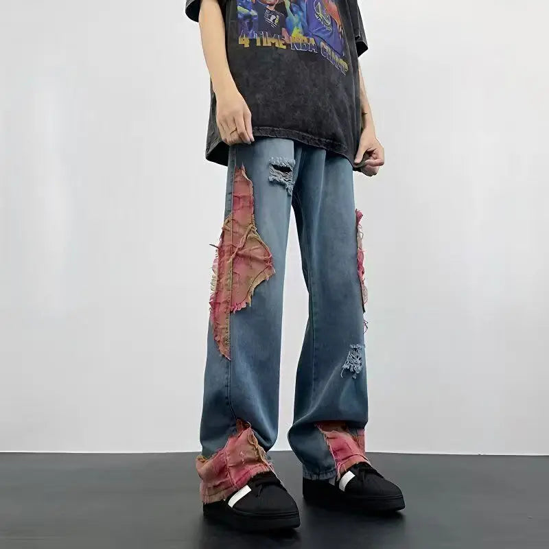 Flared Hip-Hop Jeans